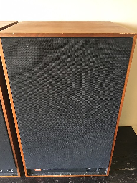 JBL 4311 WX-A sequential pair control monitors vintage in