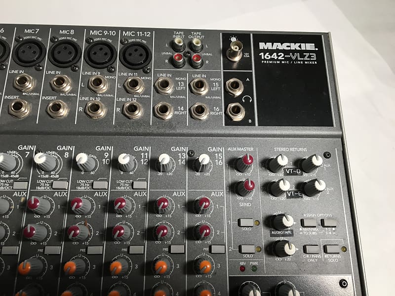 Mackie 1642-VLZ3 16-Channel Mic / Line Mixer | Reverb