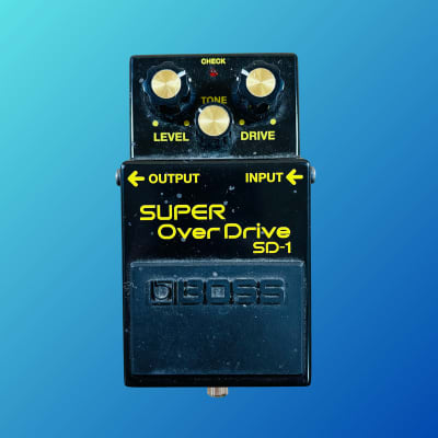 Boss SD-1-4A 40th Anniversary Super Overdrive | Reverb