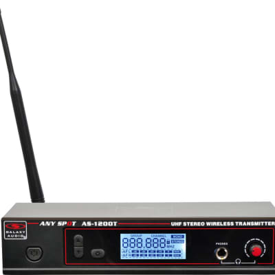 Galaxy Audio AS-1200T Wireless Transmitter for In-Ear Monitor System, 584-607MHz image 1