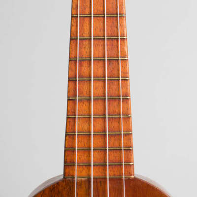 Kumalae Style 2 Soprano Ukulele, c. 1920, black gig bag case. image 8
