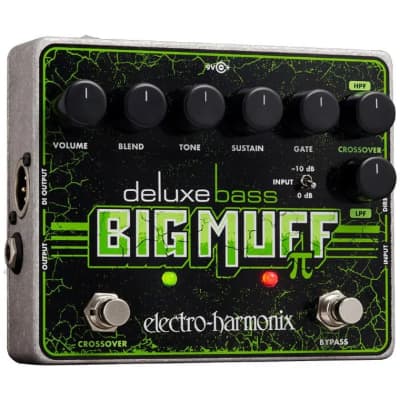 Electro-Harmonix Deluxe Bass Big Muff Pi Thunderous Fuzz/Sustainer/Distortion Pedal DXBBMUFF image 3
