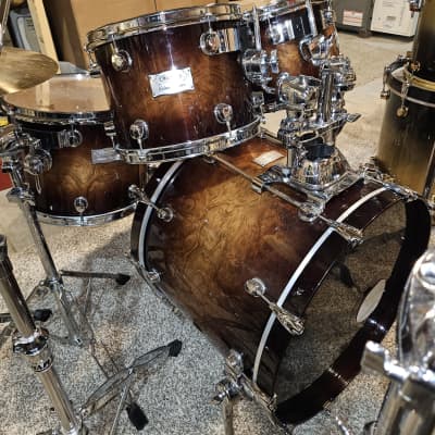 Rare Mapex Orion 22/10/12/14/16 Drumset gold hardware | Reverb