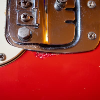 1973 Fender Bronco Dakota Red with original vibrato arm image 18