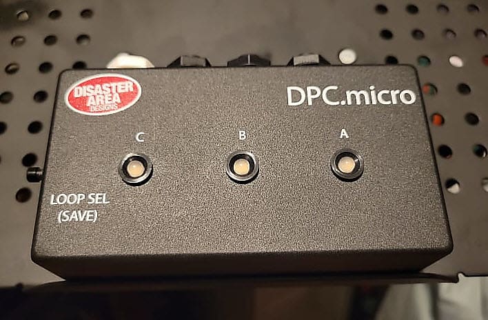 Disaster Area Designs DPC Micro (no footswitch) - 3 midi controlled true  bypass isolated loops