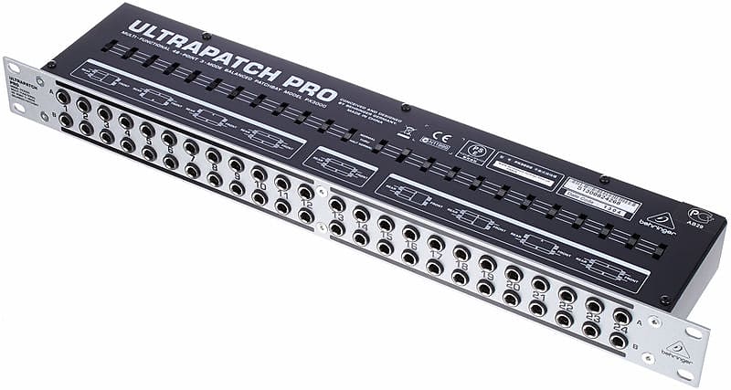 Behringer Ultrapatch Pro PX3000 48-Point TRS Patchbay image 1