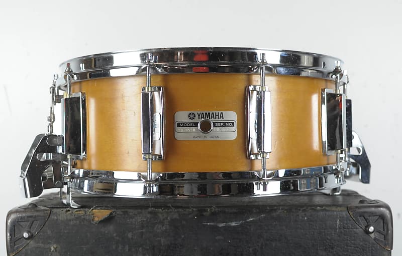 1980s Yamaha Recording Custom 5x14 Real Wood SD-055D Snare Drum image 1