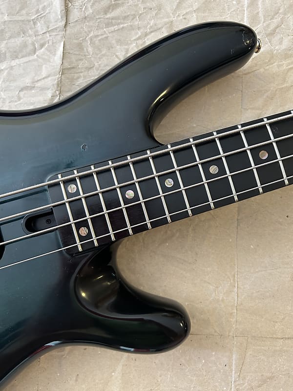 Yamaha Motion Bass guitar LB-1 1986-89 Greenburst Japan Neckthrough Ebony  Fretboard electric bass