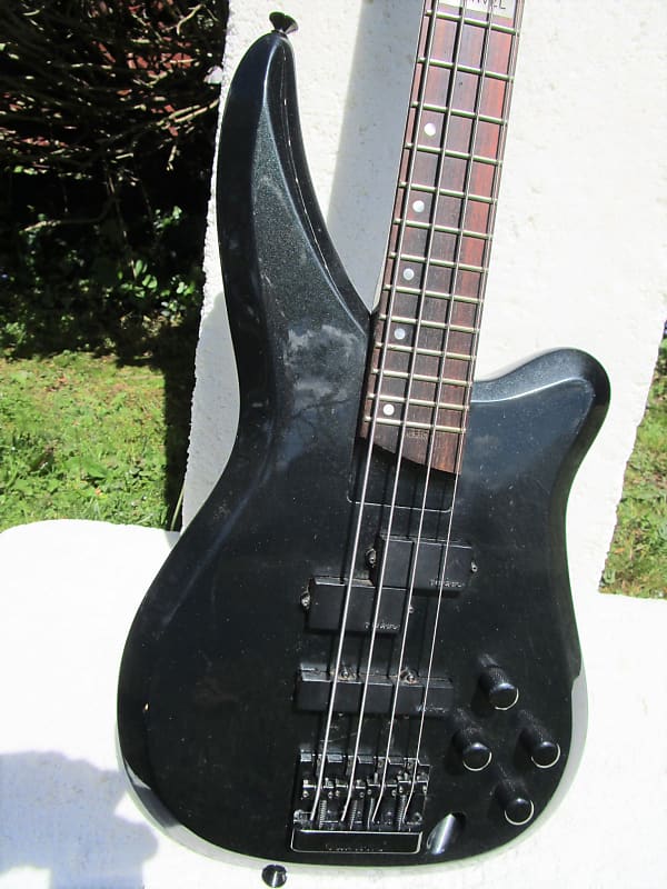 Charvel Jackson  Fusion IV Bass Guitar, 1989, Japan, Metallic Blue, J & P Pickups, Gig Bag image 1