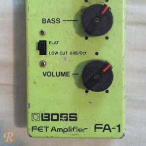完璧 (ジャンク品)BOSS FET Amplifier FA-1 エフェクター ギター ...