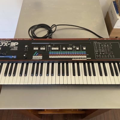 Roland JX-3P 61-Key Programmable Preset Polyphonic Synthesizer with PG-200 Programmer 1983 - 1985 - Black