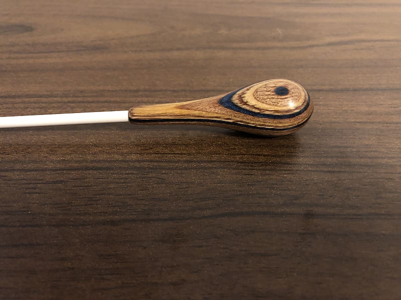 Newland Custom Batons Conductors Baton Birch and Blue Reverb