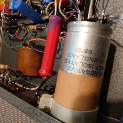 '64 Linear Conchord - Vintage UK tube 30W amplifier ("Pleximaster Clubman") image 10