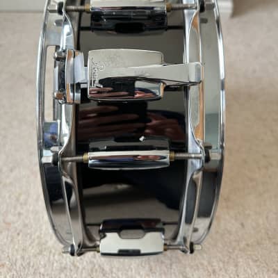 Pearl CS1450 Chad Smith Signature 14x5" Steel Snare Drum 2010s - Black Nickel image 3