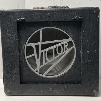 1940’s RCA Victor 16 MM Film Projector Conversion to Musical Instrument Speaker Cabinet Black Tolex REDUCED PRICE! image 3