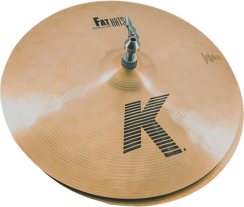 15" K Zildjian Fat Hats - Pair image 1