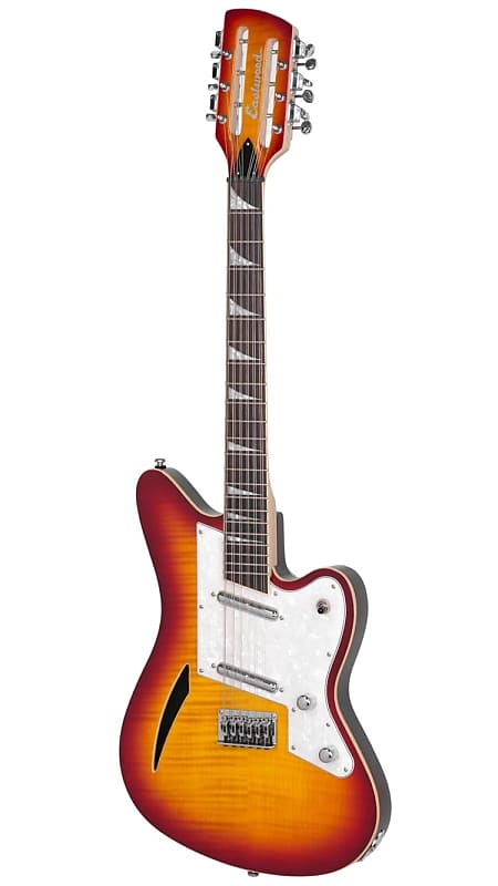 Eastwood MRG Series Surfcaster 12 Bound Tone Chambered Body Bolt-on Maple 12-String Electric Guitar image 1