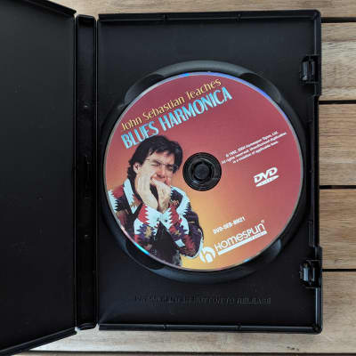 DVD: "John Sebastian Teaches Blues Harmonica", 80 min. instructional video for Beginners image 2