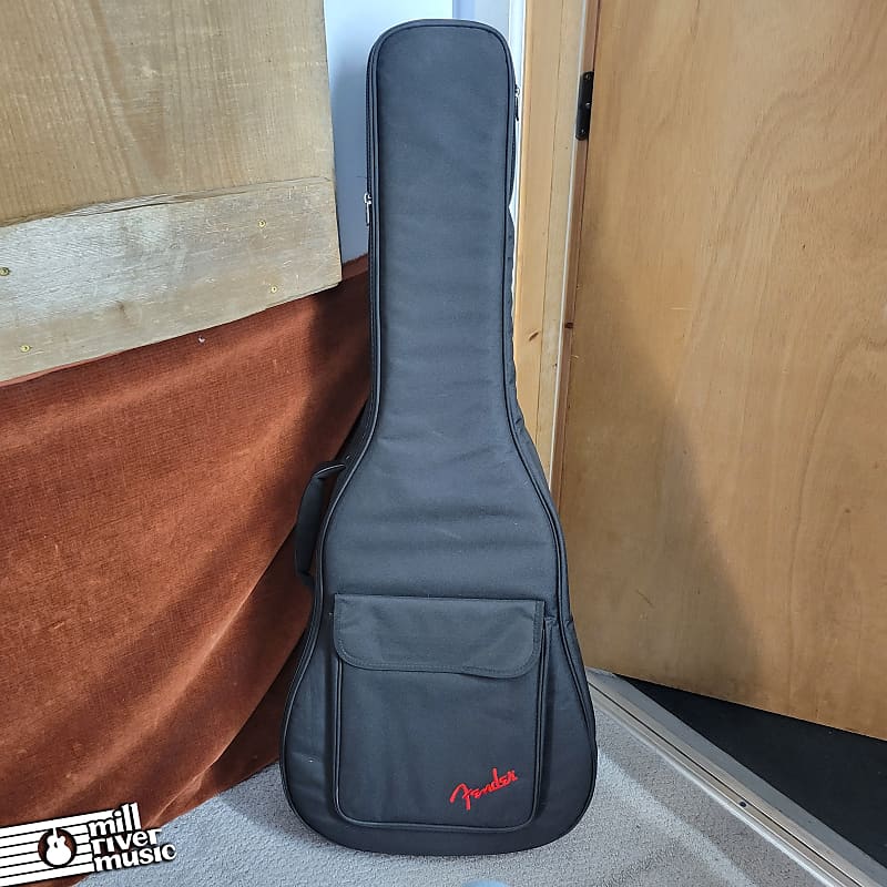 Fender Dreadnought Acoustic Guitar Padded Gig Bag Used