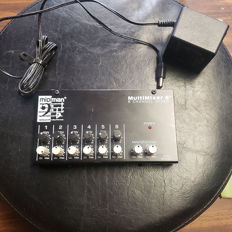 春夏新作モデル M-Audio Midiman MultiMixer 6 Channel Mixer | Reverb 