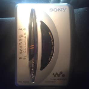 Sony WM-FX195 Walkman Portable Cassette Player, AVLS, Mega