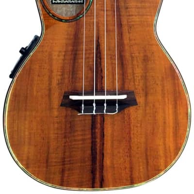 T K Ceniza Hawaiian Koa Tenor T&K Custom Handmade koa Ukulele Professional  | Reverb