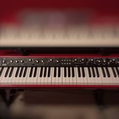 Korg SV1-73 Stage Vintage Digital Piano 2009 - Present - Metallic Red with White / Black Keys