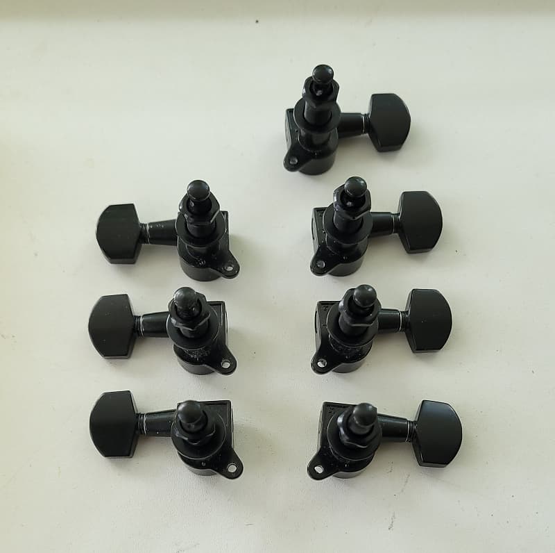 Jackson Jackson 7 String Tuners 3X4 2020 Black Reverb