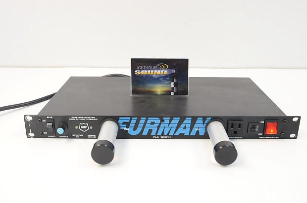 Furman PL-8 Series II 8+1 Outlets Rack Mount Surge Protector