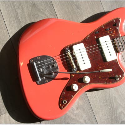 FENDER " Custom Shop '62 Jazzmaster Journeyman Relic, Super Faded Aged Fiesta Red" 3, 60 KG image 3