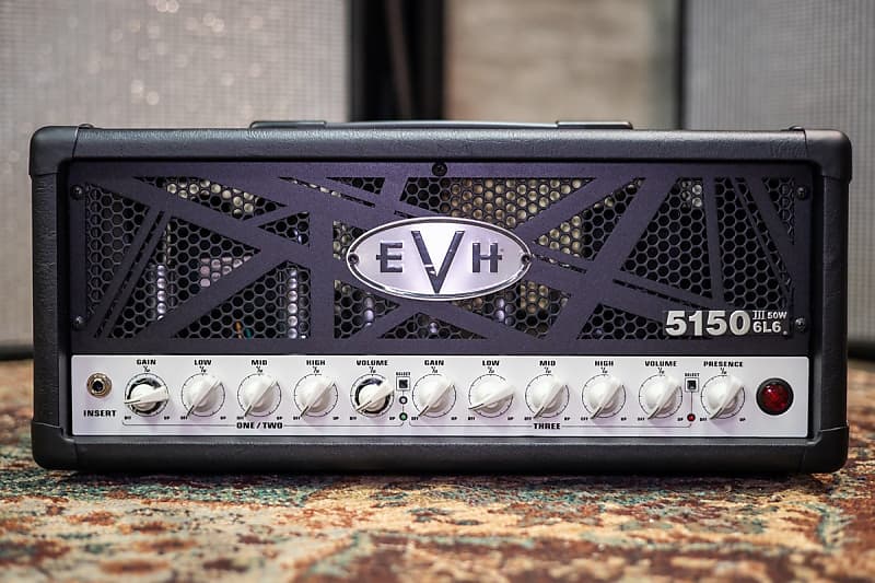 EVH 5150 III 50 Watt 6L6 Amplifier Head Black - Floor Model | Reverb