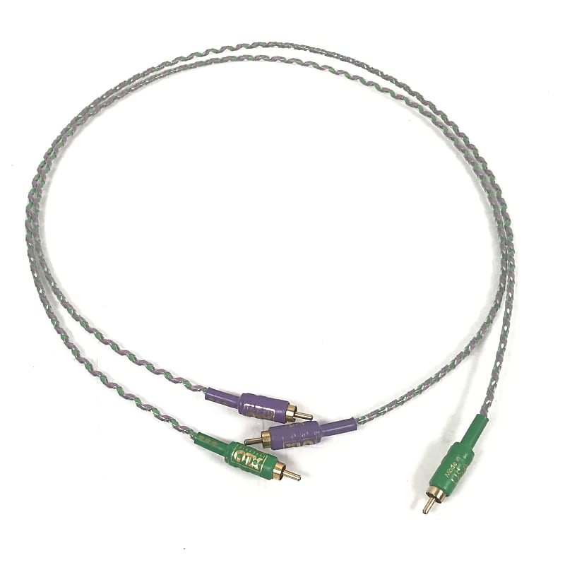 XLO Reference Type 1 RCA Cables; 1m Pair RCA Interconnects Reverb