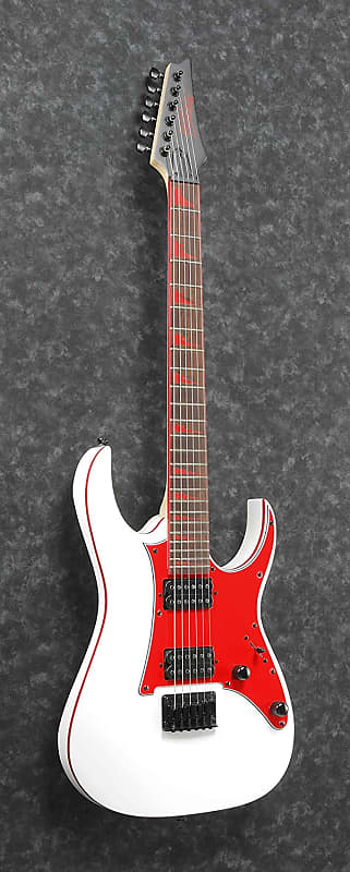 Ibanez GRG131DXWH GRG 6 String Solid-Body Electric Guitar White