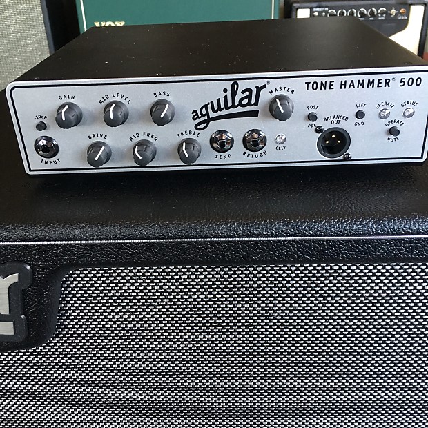 Aguilar Tone Hammer 500 w/ 410x SL 800w Cabinet | Reverb