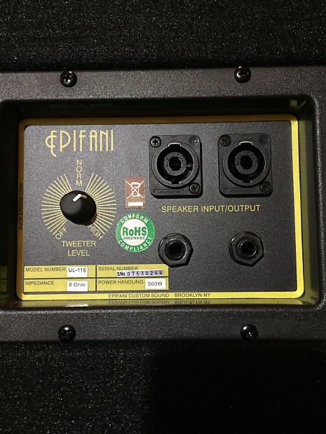 Epifani UL2-115 | Reverb