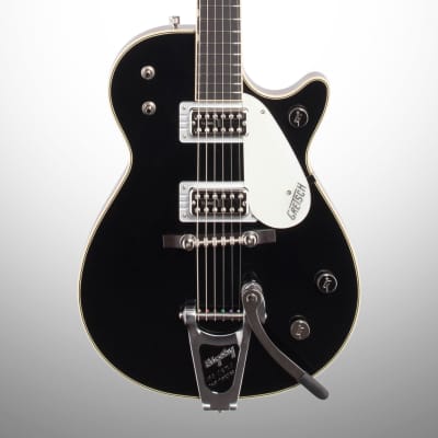 Gretsch G6128T59 Vintage 59 Duo Jet Electric Guitar with Bigsby (with Case), Black