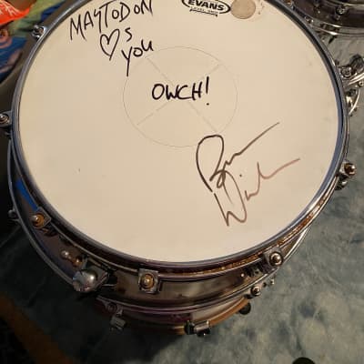 Tama Star Classic Bubinga Owned and Signed By Brann Dailor Of Mastodon image 13