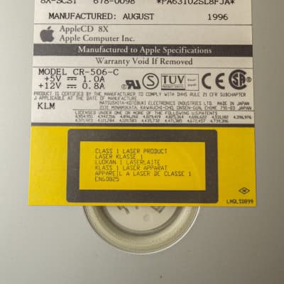 Apple AppleCD 150 1991 -External SCSI CD-ROM drive | Reverb