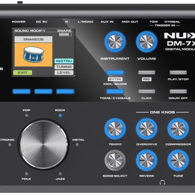 NUX DM-7X Full Mesh Digital Drum Kit image 6