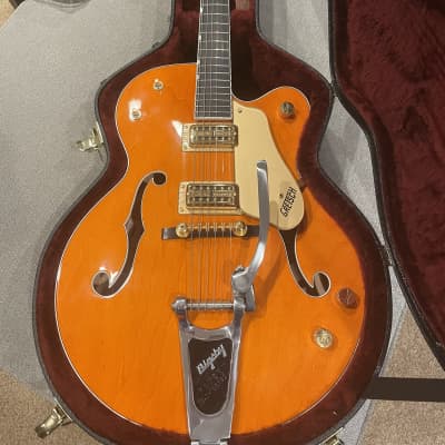 Gretsch 6120W Nashville G-brand Orange 1991 | Reverb