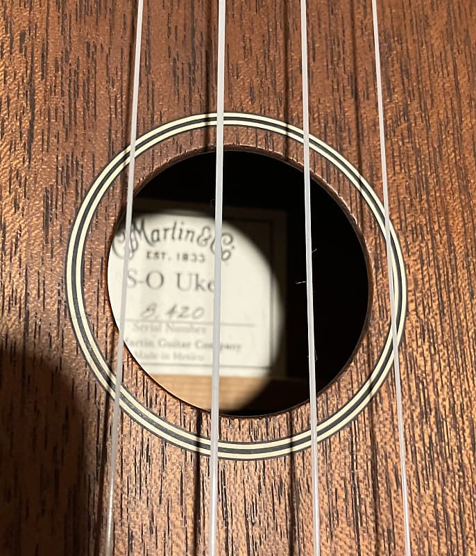 Martin S-0 Mahogany Soprano Ukulele (2008 - 2011)