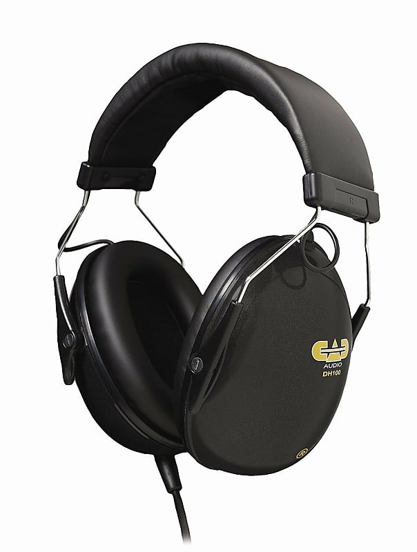 CAD - DH100 - Drummer Isolation Headphones Standard - Black image 1