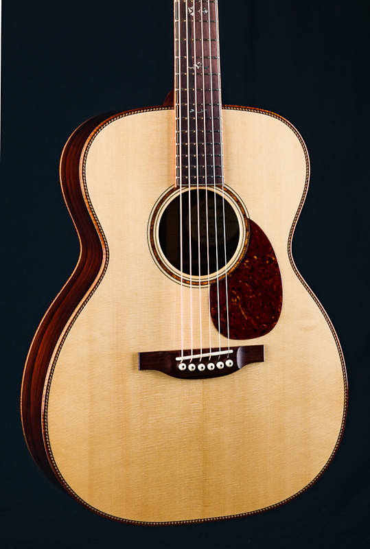 Bourgeois OM DB Signature Deluxe Madagascar Rosewood and Italian Spruce Aged Tone Custom with Pickup Used (2023) image 1
