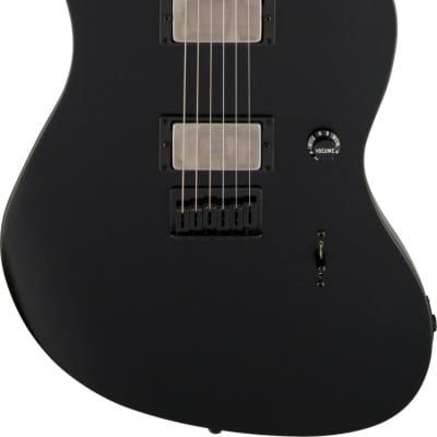 Fender Jim Root Jazzmaster Electric Guitar, Flat Black w/ Hard Case image 1