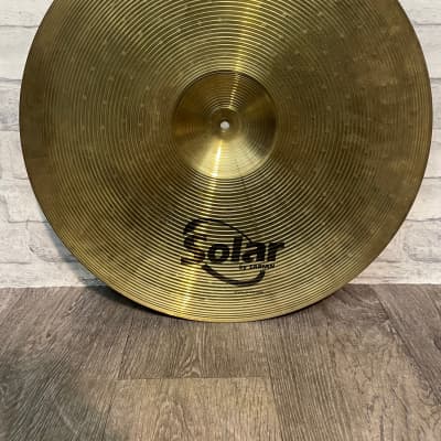 Solar by Sabian Ride 20”/51cm Ride Cymbal Drum #HN3 image 5