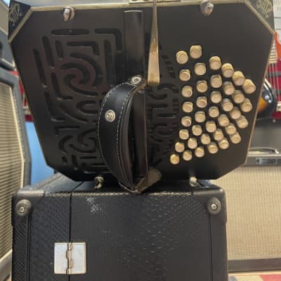Alfred Arnold Bandoneon AA cromatico sistema Peguri 22/8/50 - Nero image 2