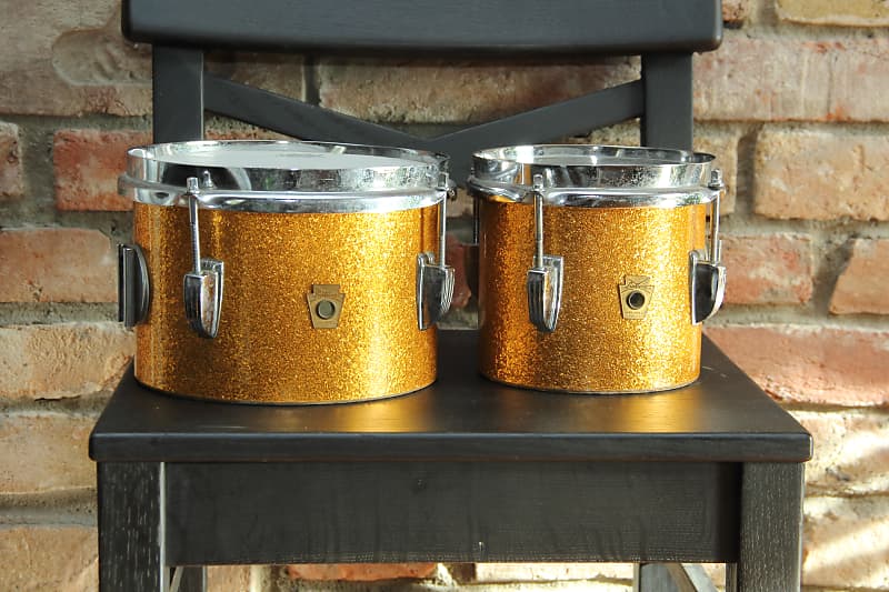 Ludwig Concert toms bongos 6 & 8 inces Reverb