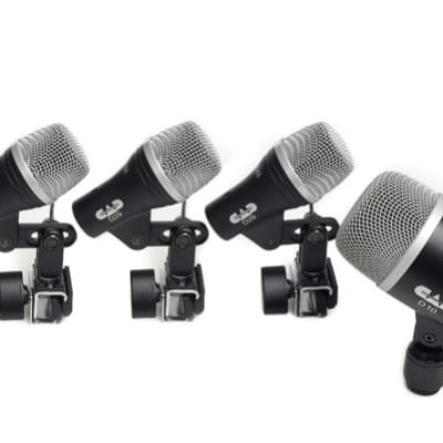 CAD Audio STAGE4 Drum Microphone Package, 4 Microphones STAGE4-U image 1