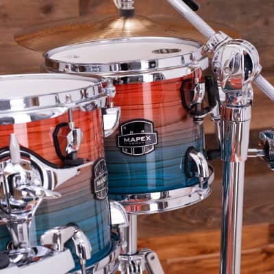 MAPEX ARMORY LIMITED EDITION 7 PIECE DRUM KIT, GARNET OCEAN image 12