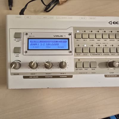 Access Virus TI Snow Desktop Digital Synthesizer 2010s - White